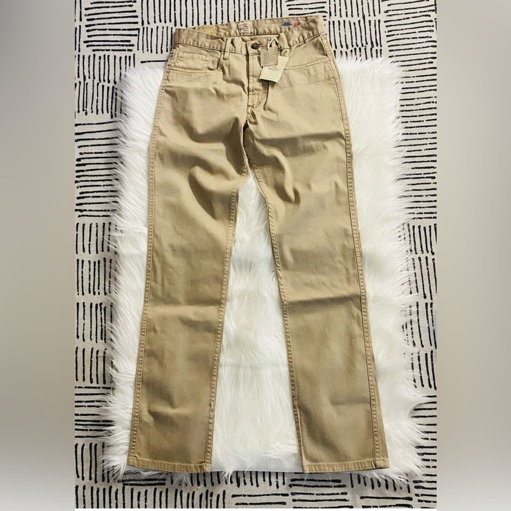 Faherty Men's Khaki Chinos in Light Tan Sz 28 NWT!